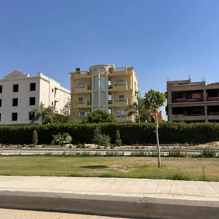 شقة فندقية غرفتين بكمبوند قرب ميدان جهينة Sheikh Zayed City Exterior photo